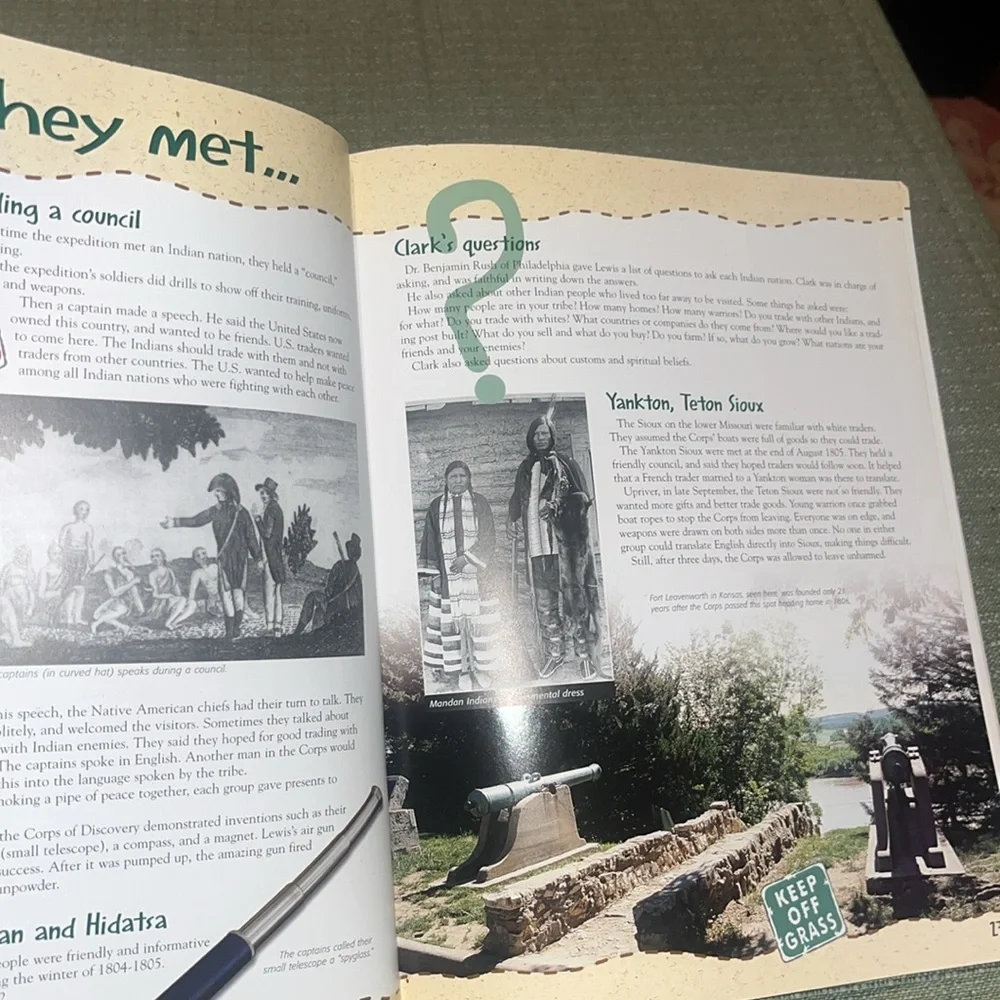 Going Along with Lewis and Clark by Barbara Fifer EUC